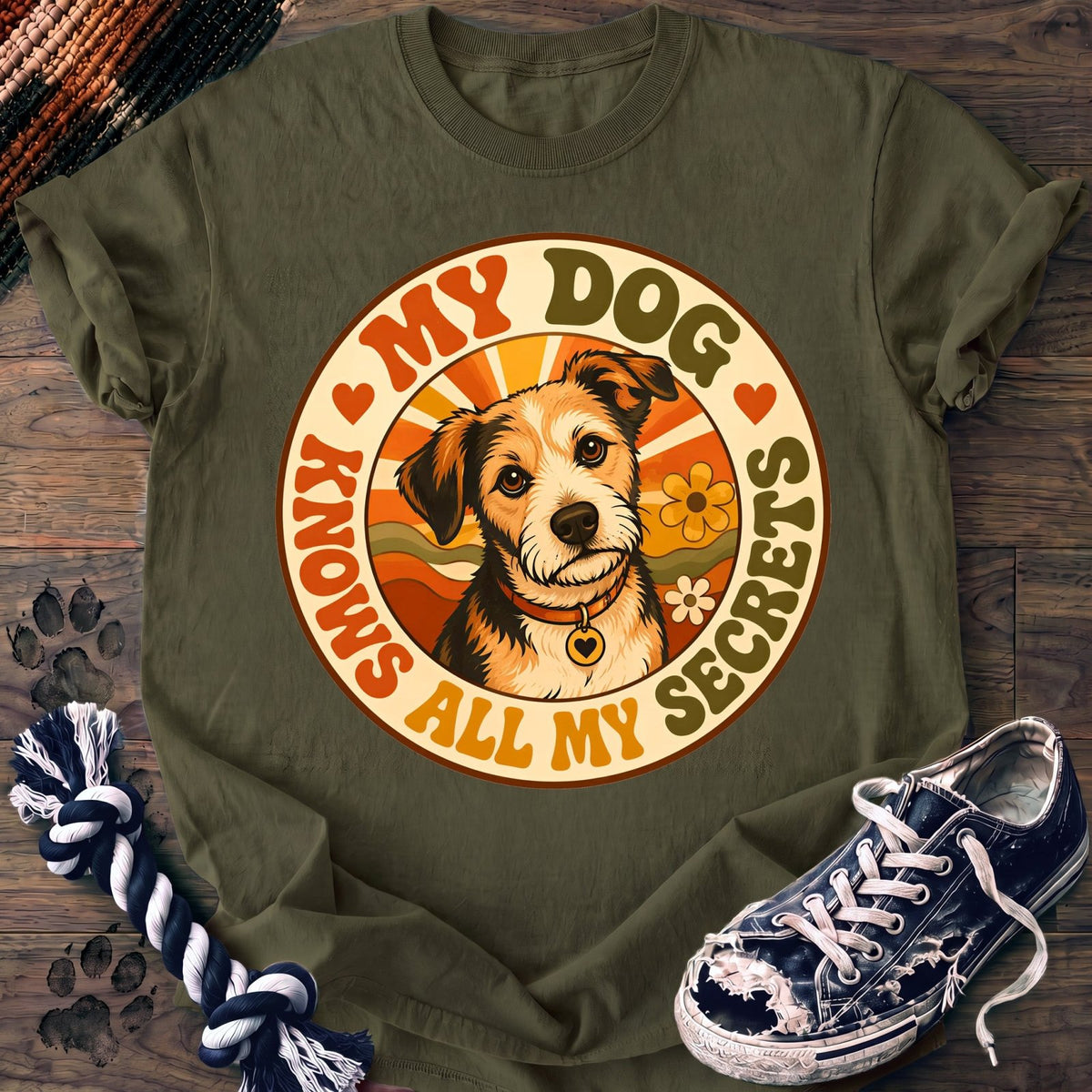 My Dog Knows All My Secrets - Mixed Breed - PAWSSION CLUB