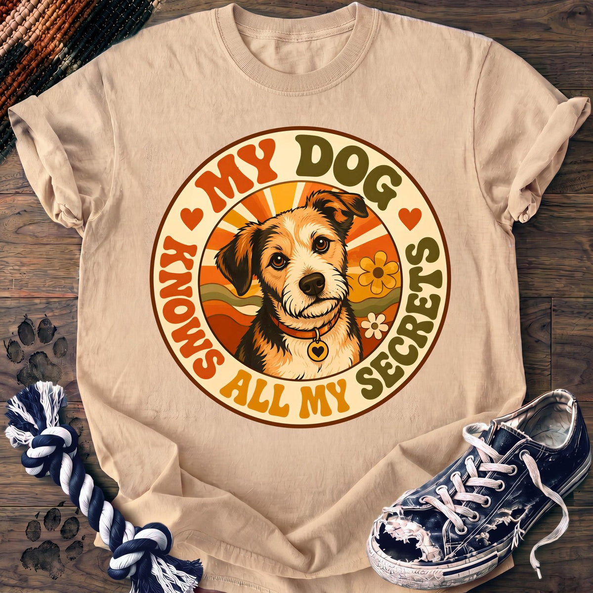 My Dog Knows All My Secrets - Mixed Breed - PAWSSION CLUB