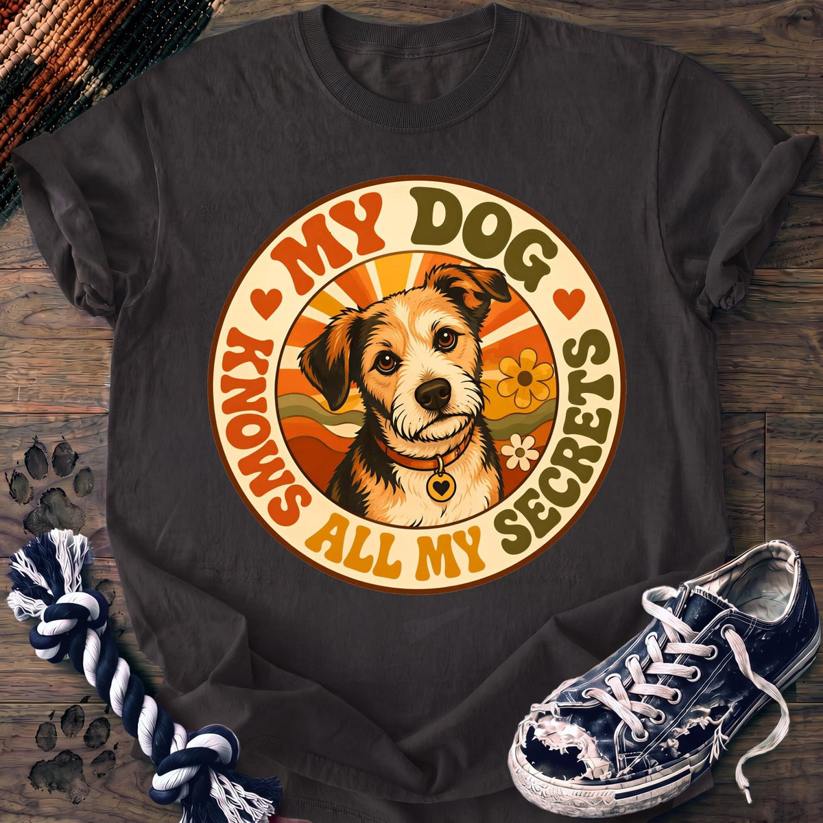 My Dog Knows All My Secrets - Mixed Breed - PAWSSION CLUB