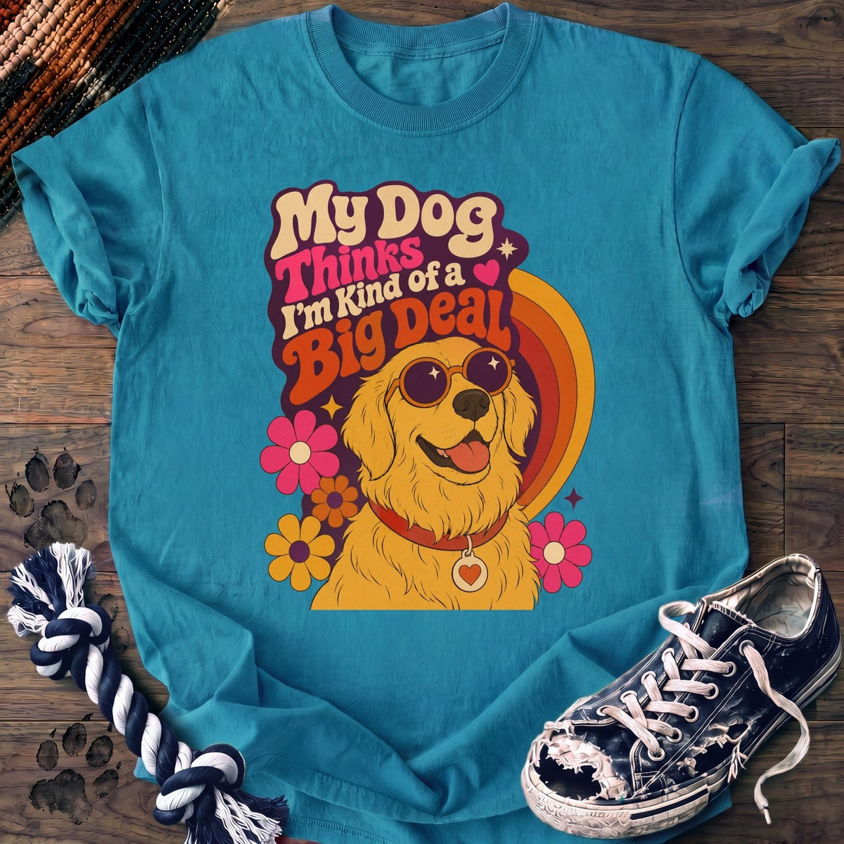 My Dog Thinks Im Kind Of A Big Deal - Golden Retriever - PAWSSION CLUB