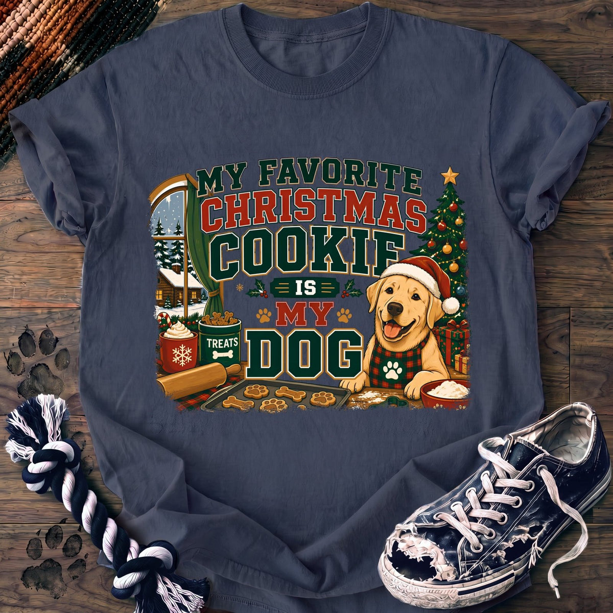 My Favorite Christmas Cookie Is My Dog - Golden Retriever - PAWSSION CLUB