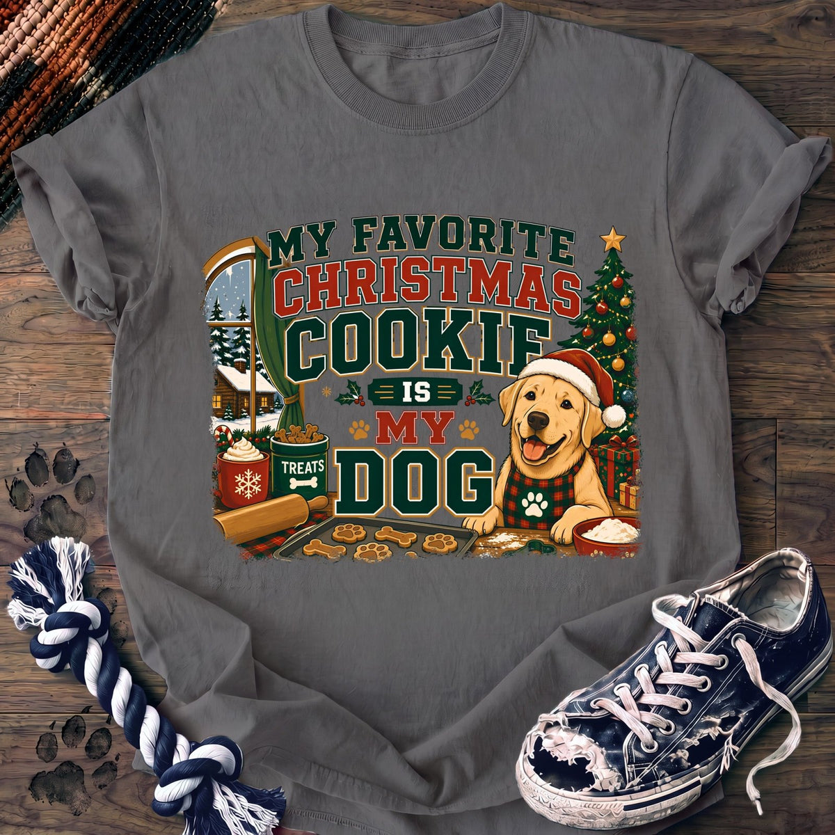 My Favorite Christmas Cookie Is My Dog - Golden Retriever - PAWSSION CLUB