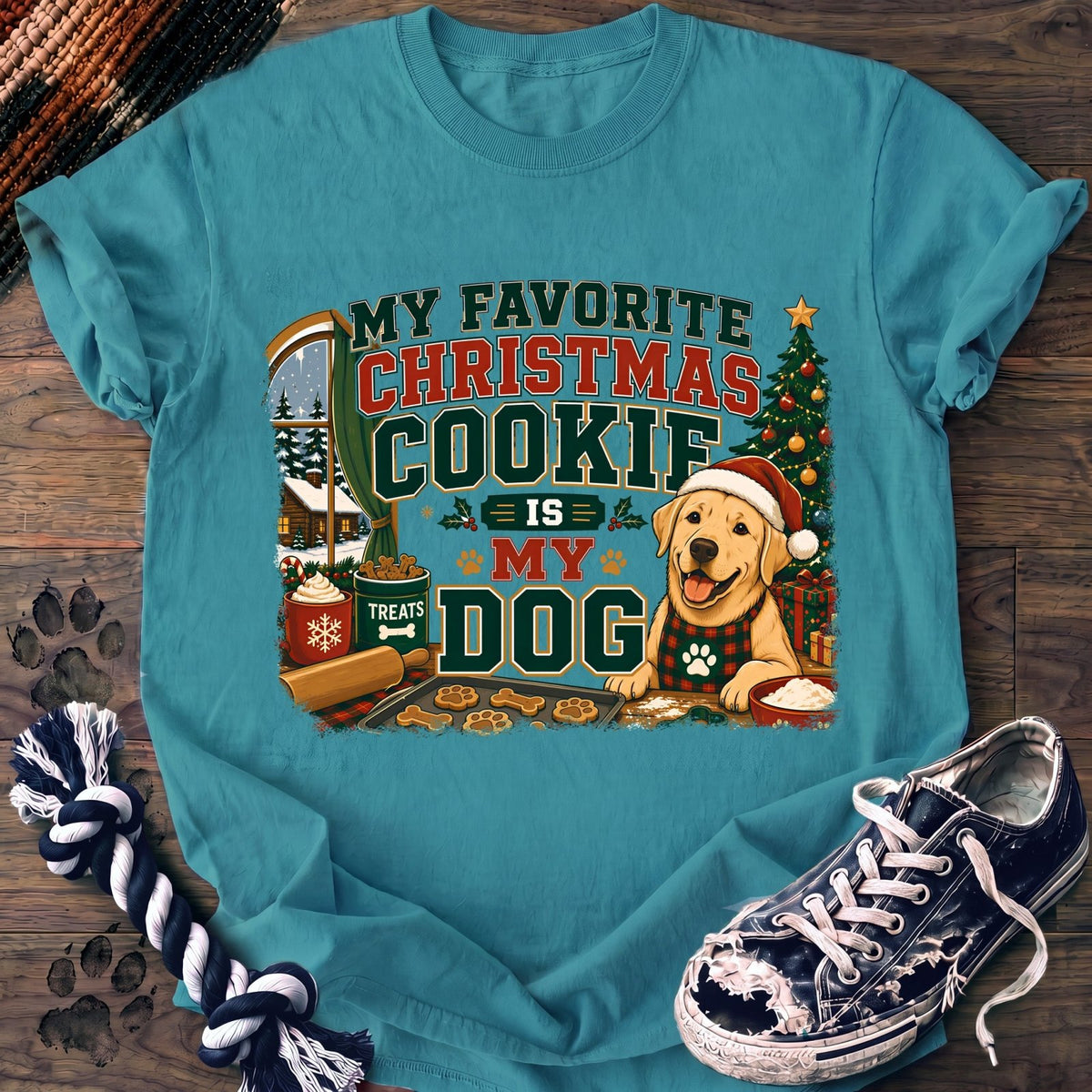 My Favorite Christmas Cookie Is My Dog - Golden Retriever - PAWSSION CLUB