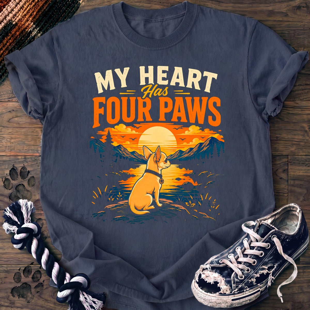 My Heart Has Four Paws - Chihuahua - PAWSSION CLUB