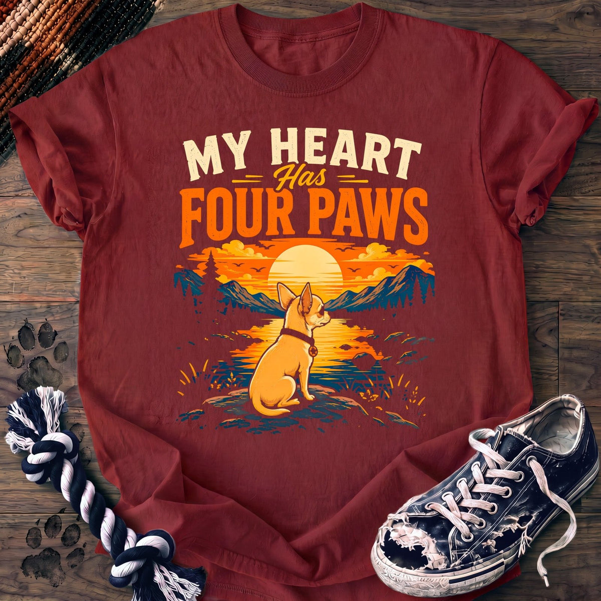 My Heart Has Four Paws - Chihuahua - PAWSSION CLUB