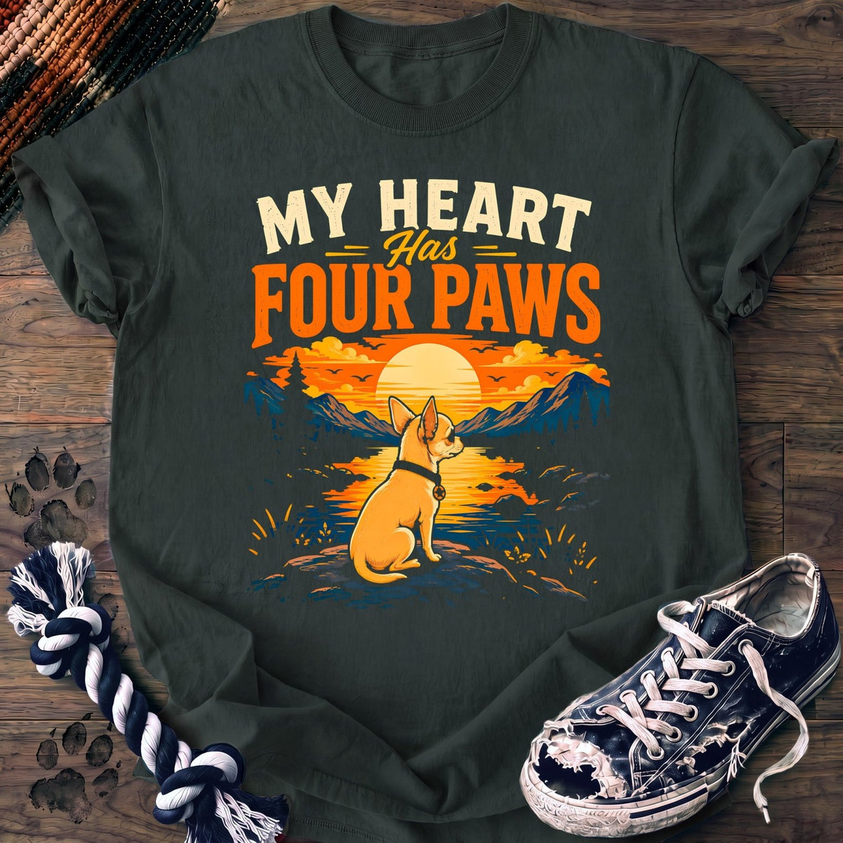 My Heart Has Four Paws - Chihuahua - PAWSSION CLUB