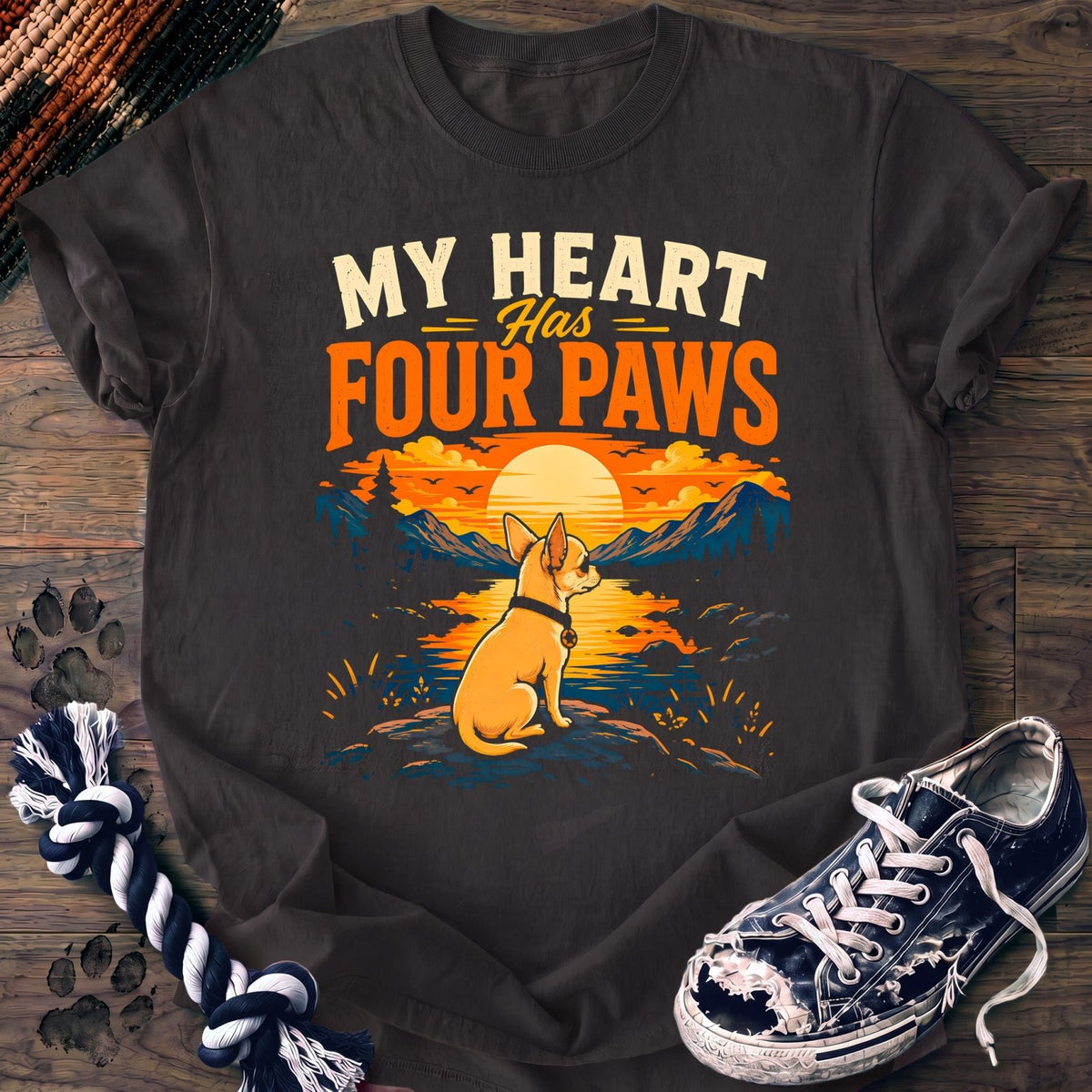 My Heart Has Four Paws - Chihuahua - PAWSSION CLUB