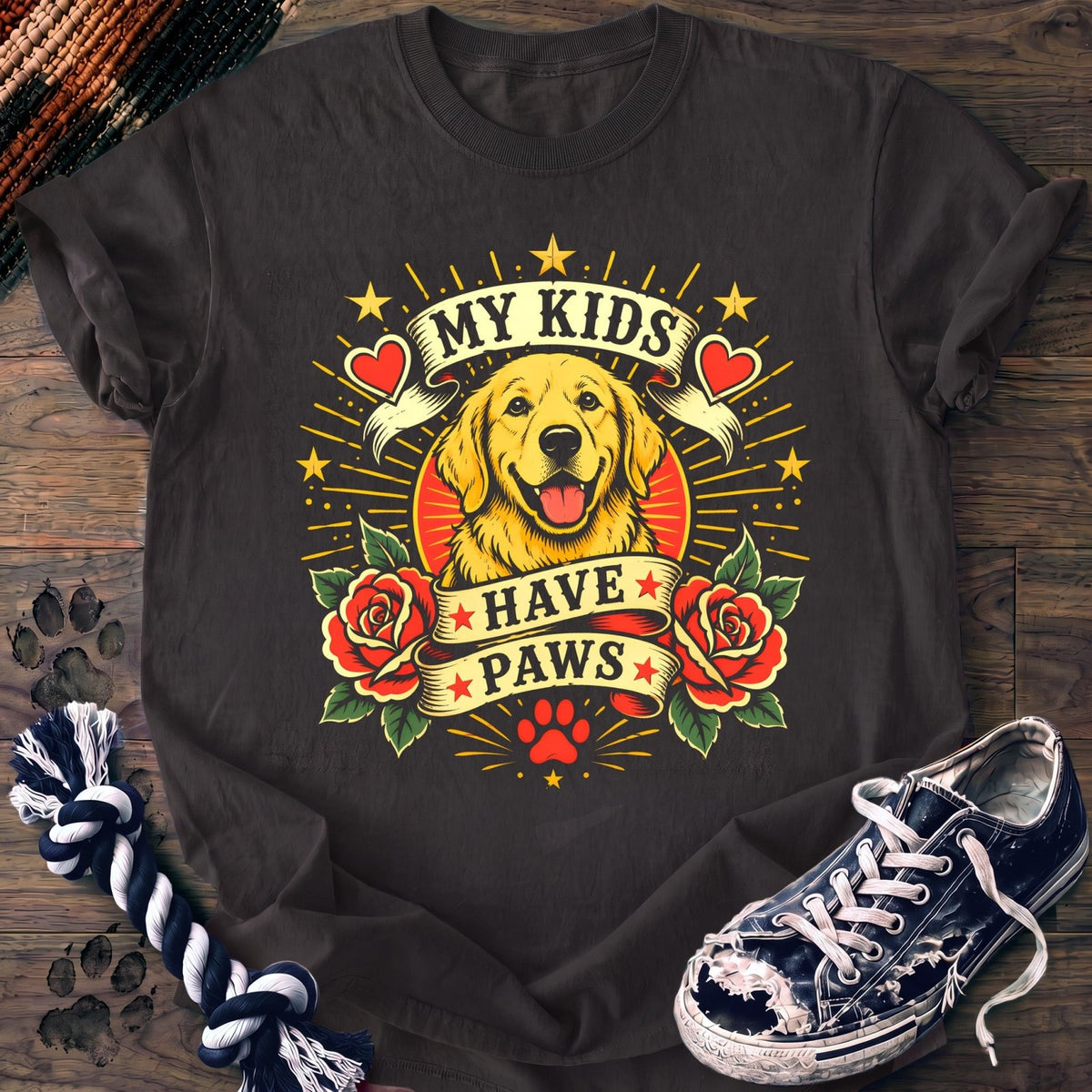 My Kids Have Paws - Golden Retriever - PAWSSION CLUB