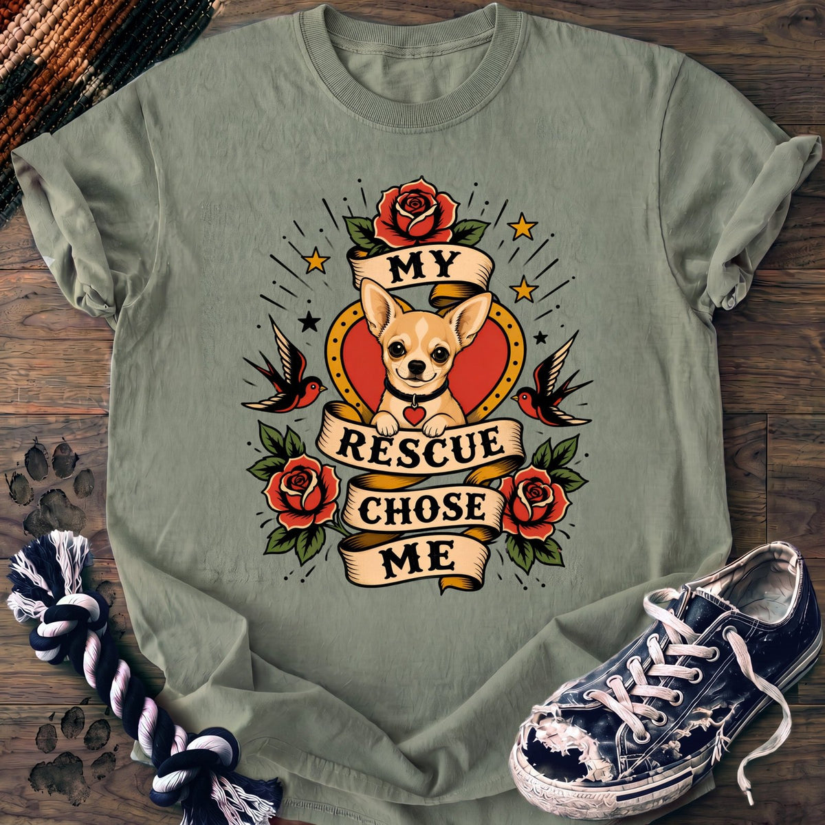 My Rescue Chose Me - Chihuahua - PAWSSION CLUB