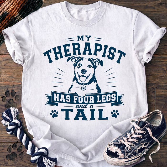 My Therapist Has Four Legs And A Tail - Mixed Breed - PAWSSION CLUB