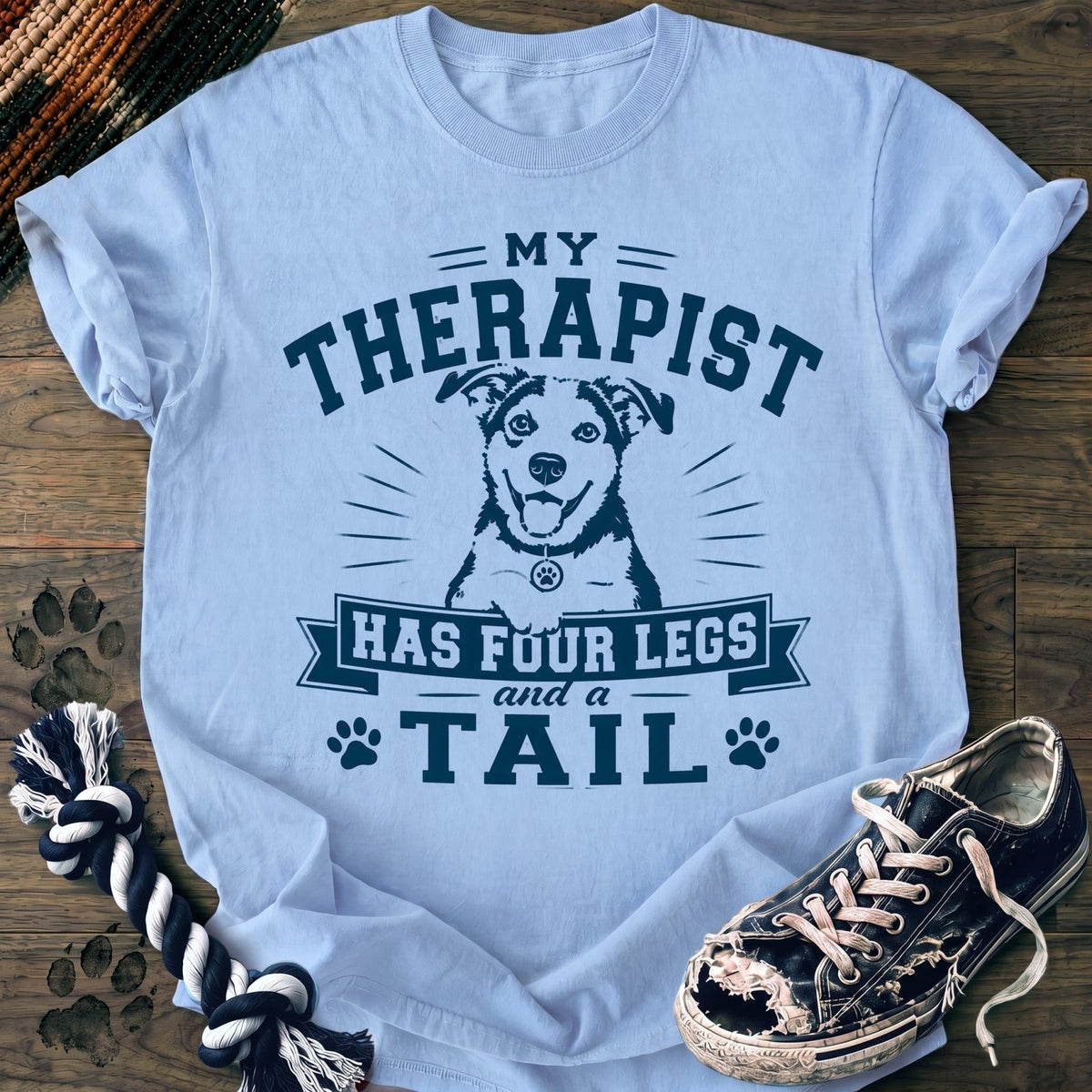 My Therapist Has Four Legs And A Tail - Mixed Breed - PAWSSION CLUB