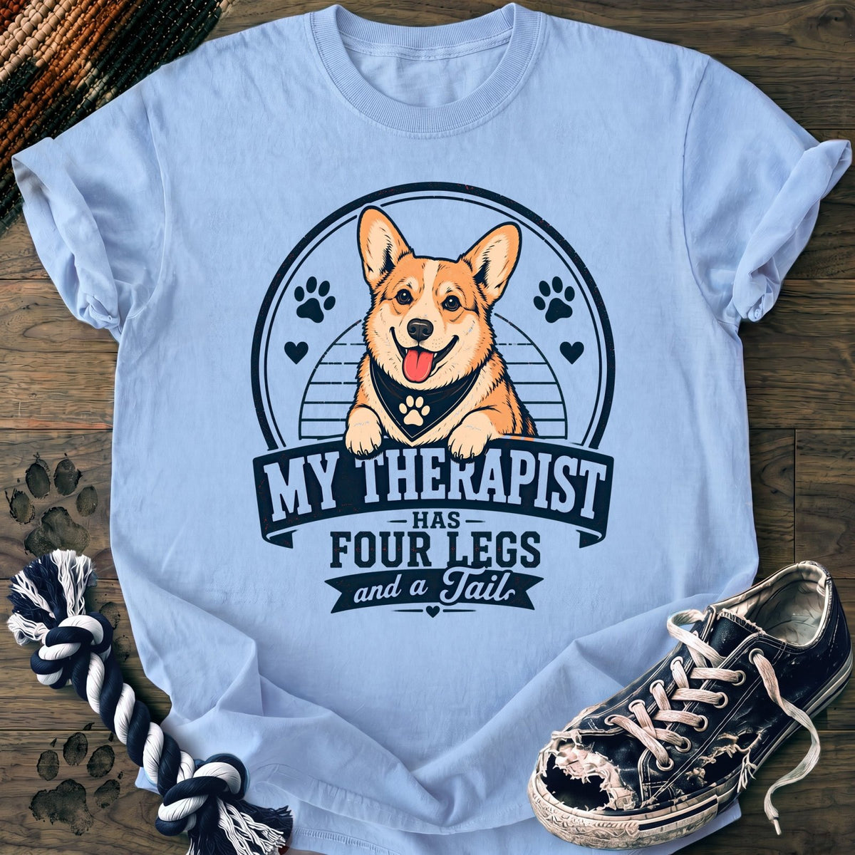 My Therapist Has Four Legs And One Tail - Corgi - PAWSSION CLUB