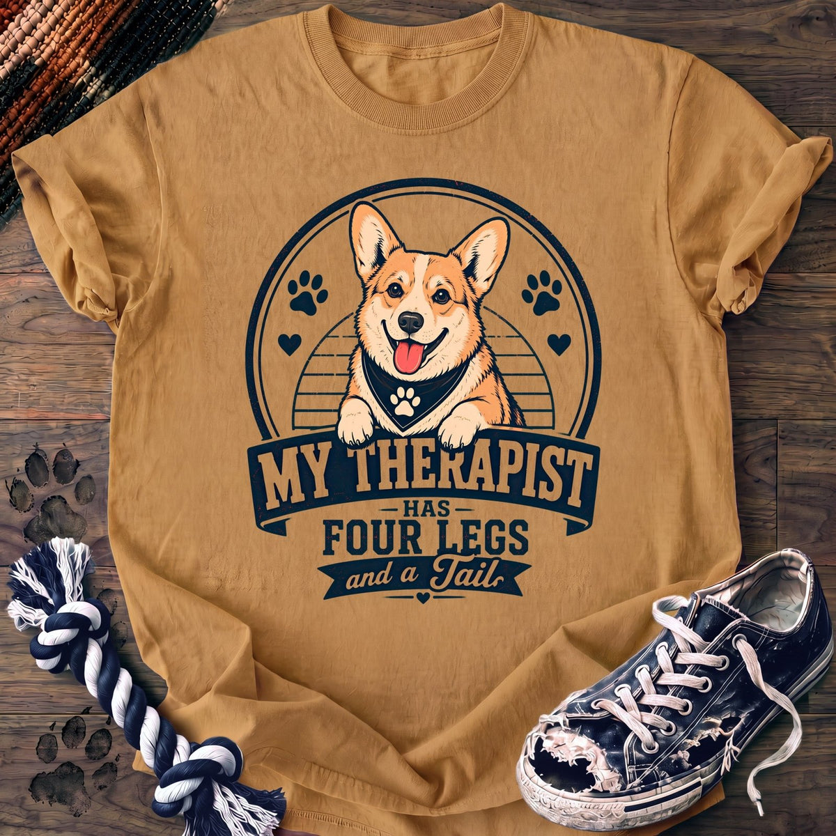 My Therapist Has Four Legs And One Tail - Corgi - PAWSSION CLUB