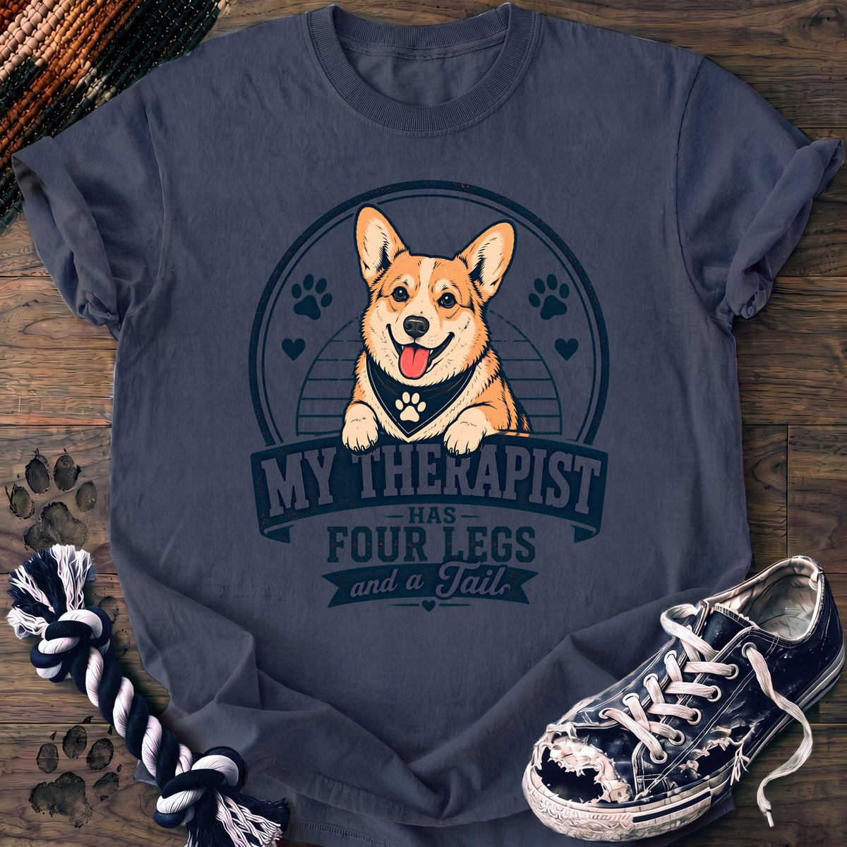 My Therapist Has Four Legs And One Tail - Corgi - PAWSSION CLUB
