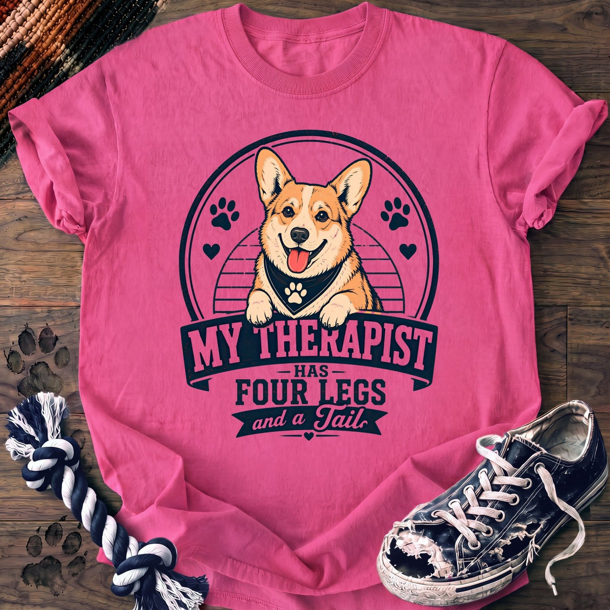 My Therapist Has Four Legs And One Tail - Corgi - PAWSSION CLUB