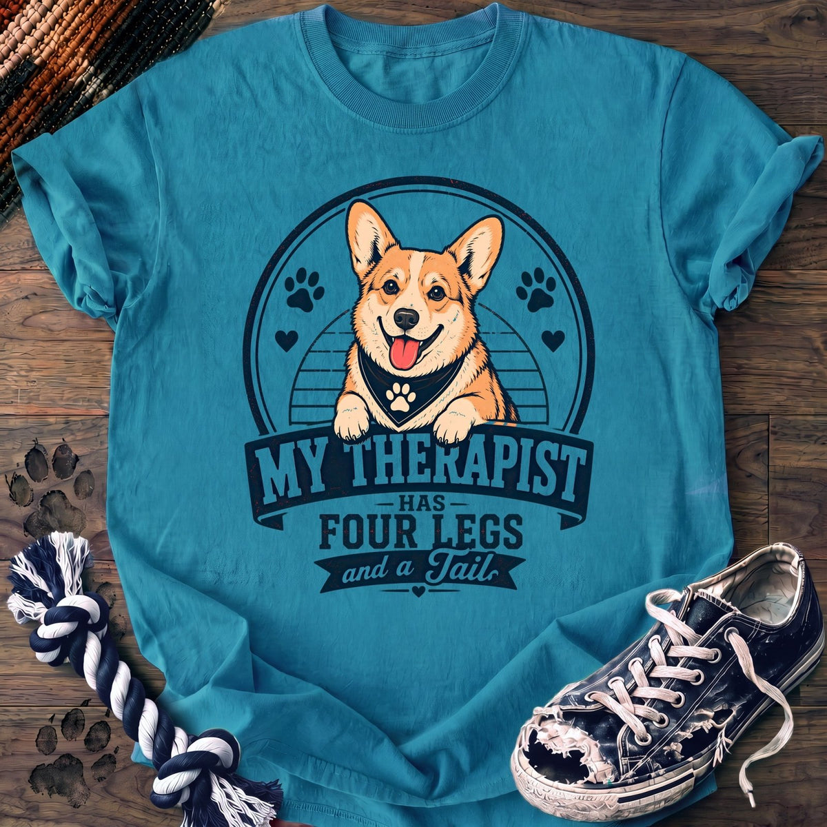 My Therapist Has Four Legs And One Tail - Corgi - PAWSSION CLUB