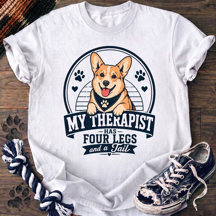 My Therapist Has Four Legs And One Tail - Corgi - PAWSSION CLUB