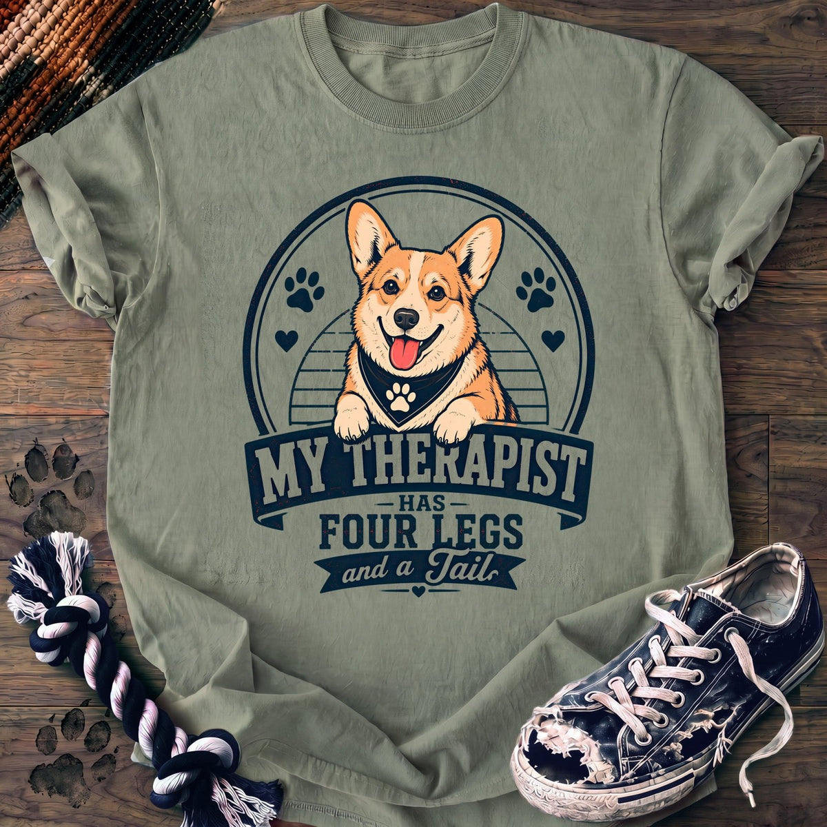 My Therapist Has Four Legs And One Tail - Corgi - PAWSSION CLUB