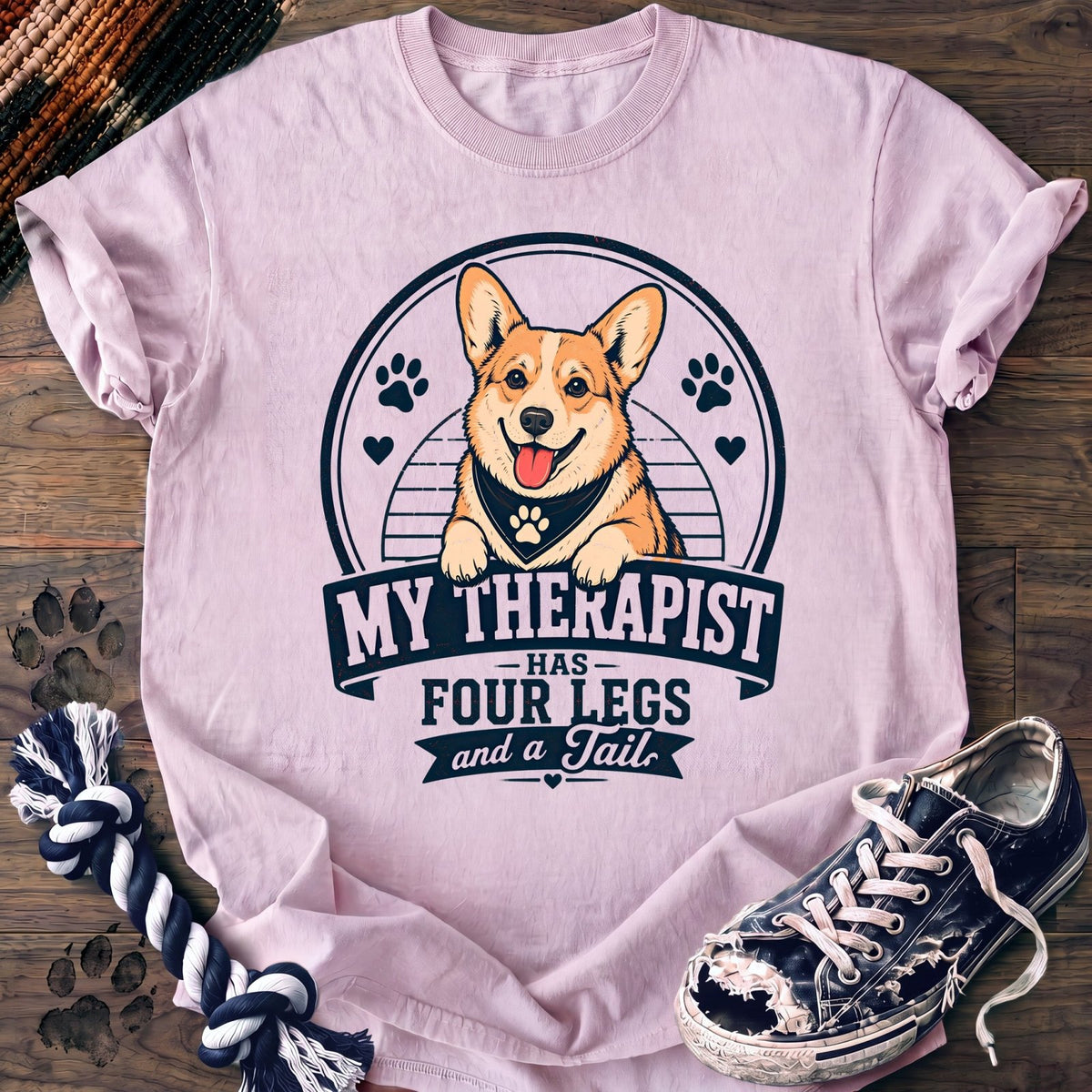 My Therapist Has Four Legs And One Tail - Corgi - PAWSSION CLUB