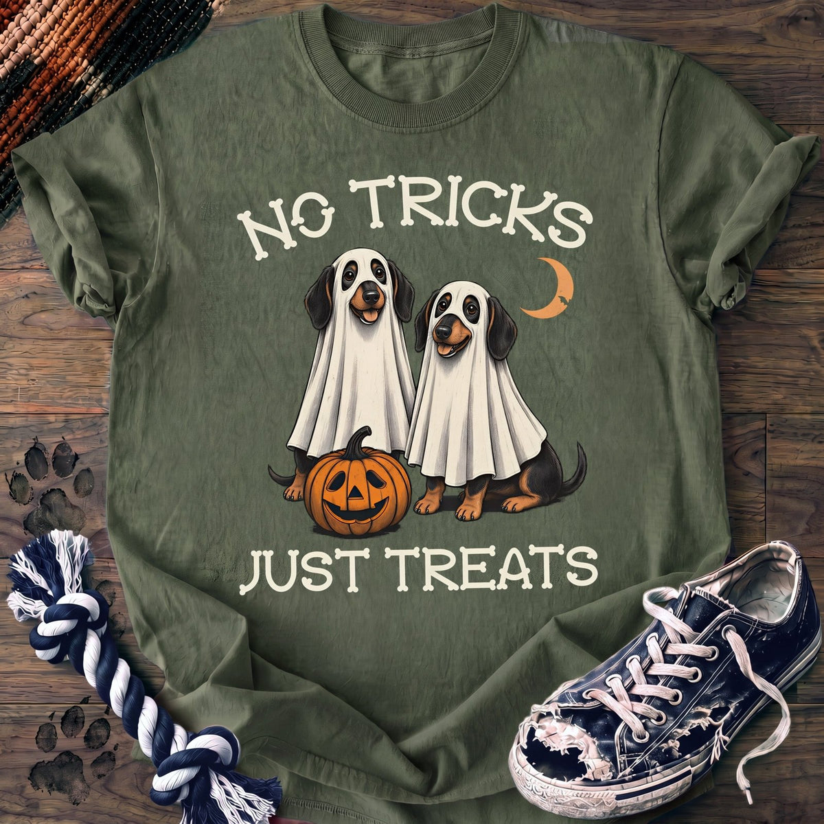 No Tricks Just Treats - Dachshund - PAWSSION CLUB