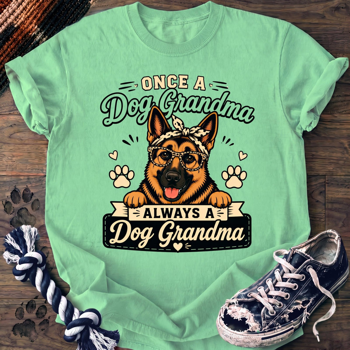 Once A Dog Grandma Always A Dog Grandma - German Shepherd - PAWSSION CLUB
