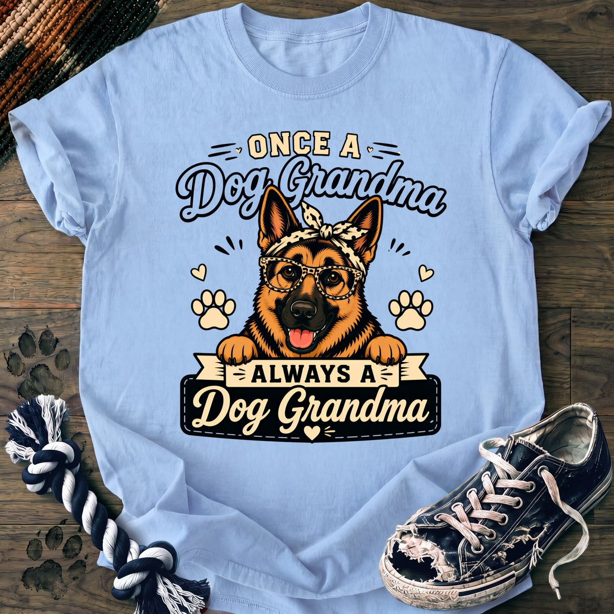 Once A Dog Grandma Always A Dog Grandma - German Shepherd - PAWSSION CLUB