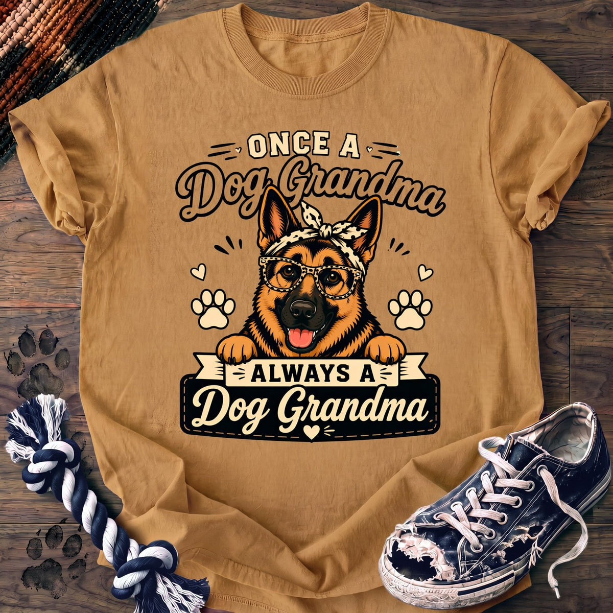 Once A Dog Grandma Always A Dog Grandma - German Shepherd - PAWSSION CLUB
