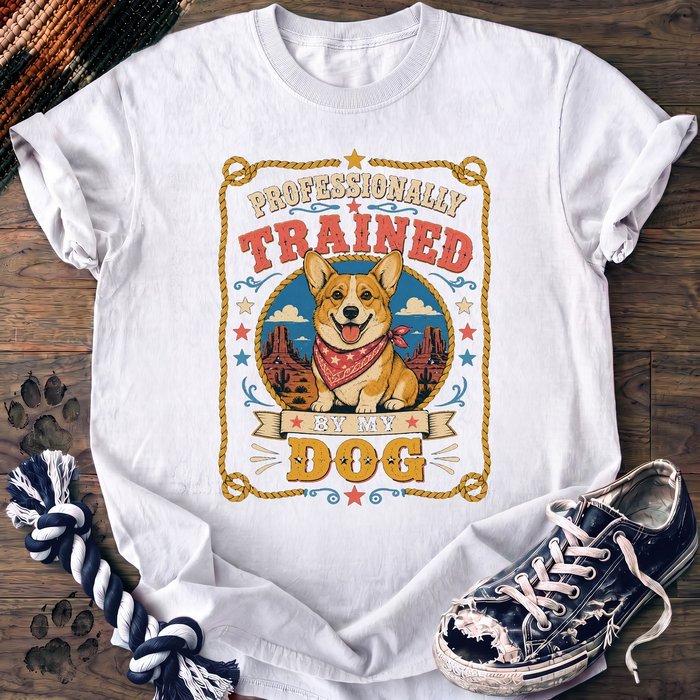 Professionally Trained By My Dog - Corgi - PAWSSION CLUB