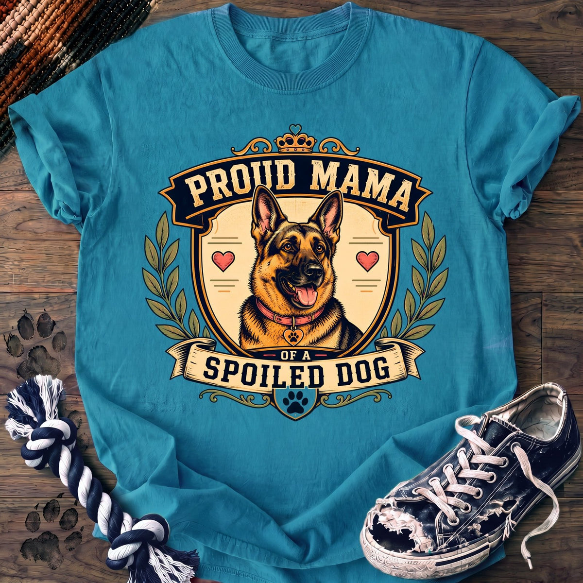 Proud Mama Of A Spoiled Dog - German Shepherd - PAWSSION CLUB