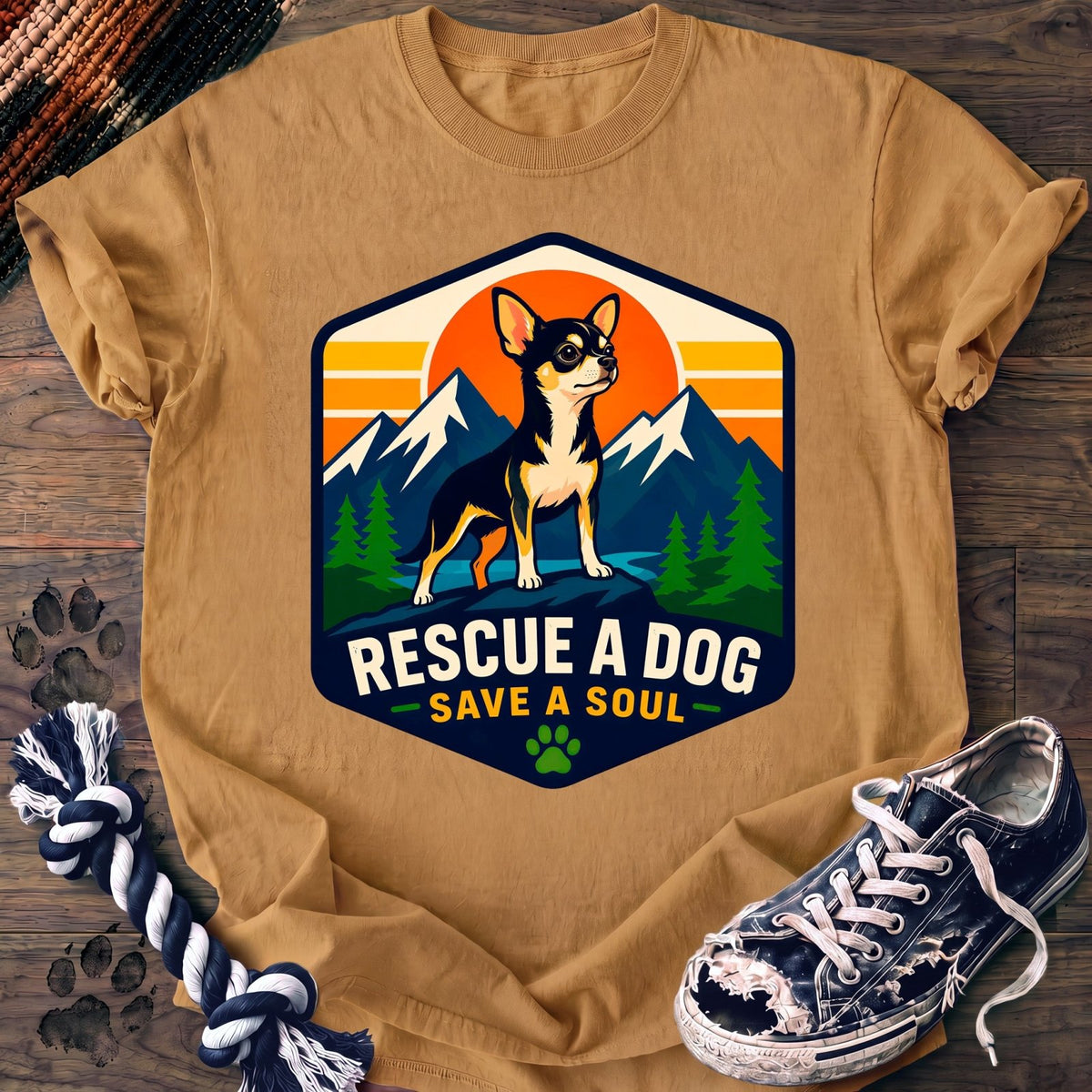 Rescue A Dog Save A Soul - Chihuahua - PAWSSION CLUB