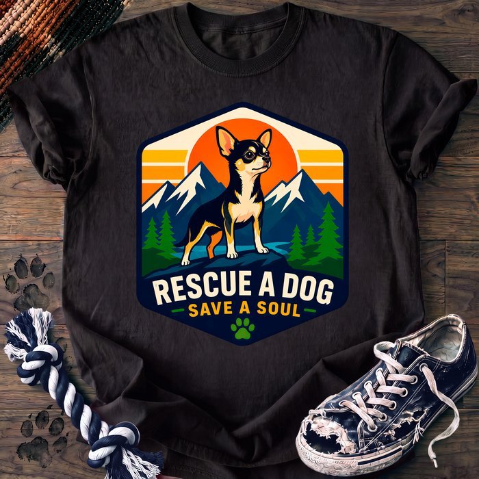 Rescue A Dog Save A Soul - Chihuahua - PAWSSION CLUB