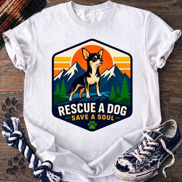 Rescue A Dog Save A Soul - Chihuahua - PAWSSION CLUB