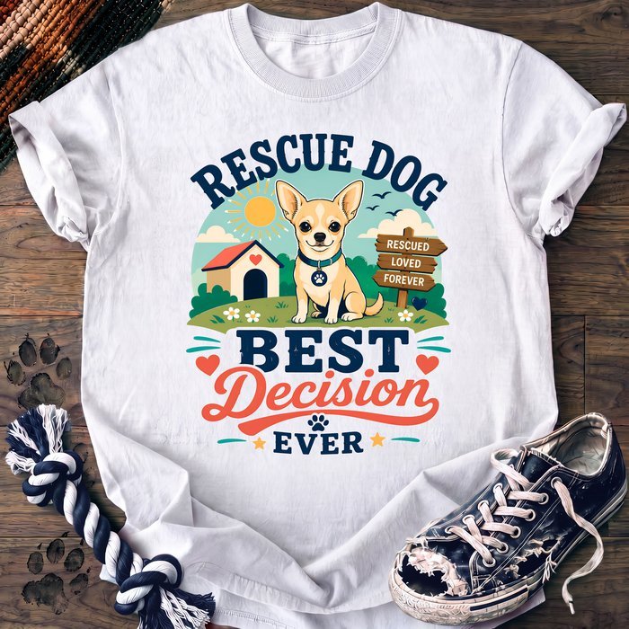 Rescue Dog Best Decision Ever - Chihuahua - PAWSSION CLUB