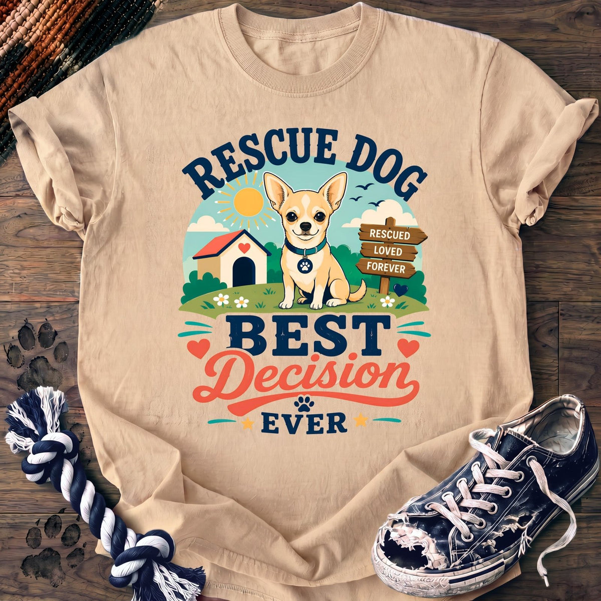 Rescue Dog Best Decision Ever - Chihuahua - PAWSSION CLUB