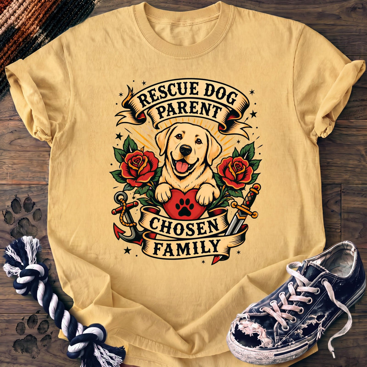 Rescue Dog Parent Chosen Family - Labrador Retriever - PAWSSION CLUB
