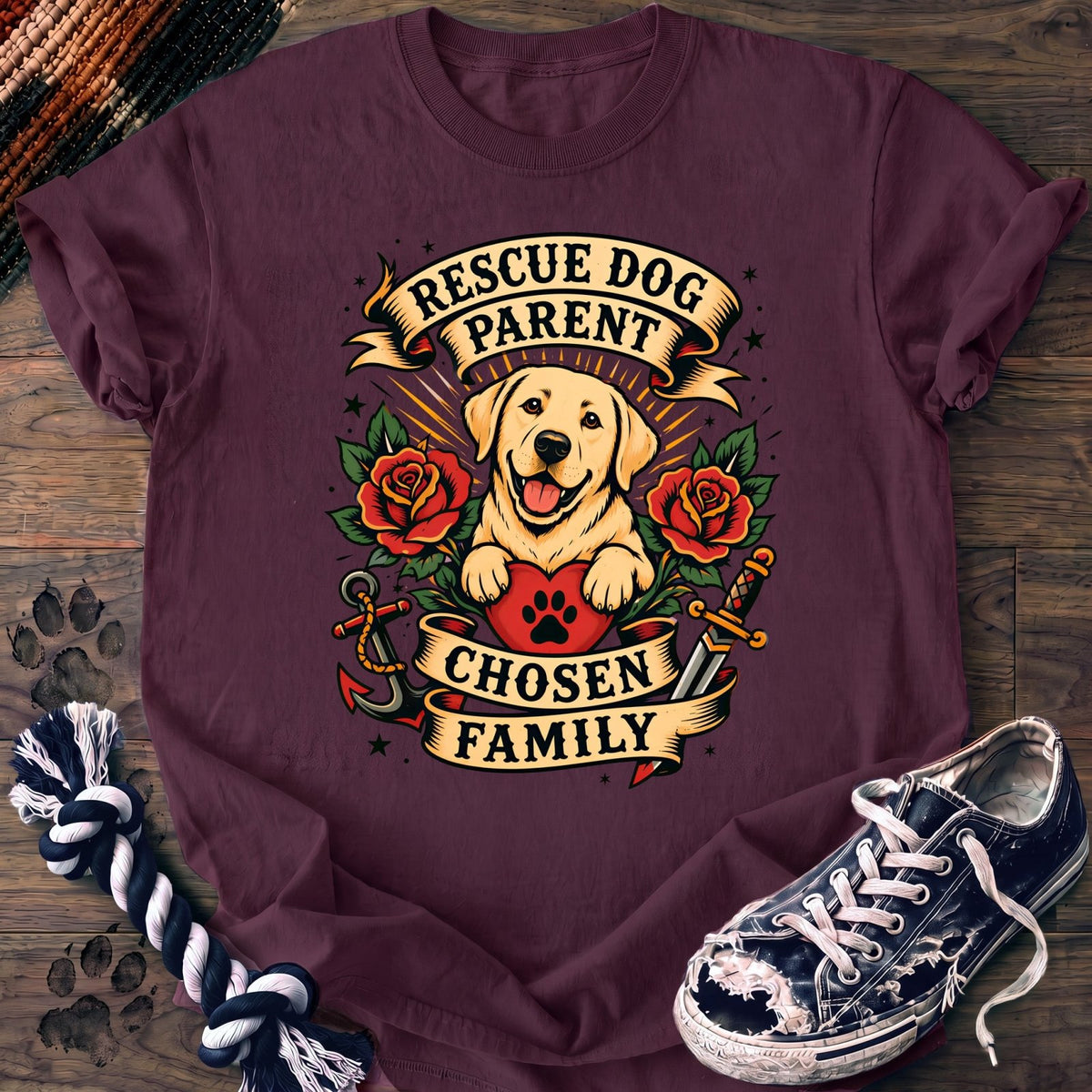 Rescue Dog Parent Chosen Family - Labrador Retriever - PAWSSION CLUB