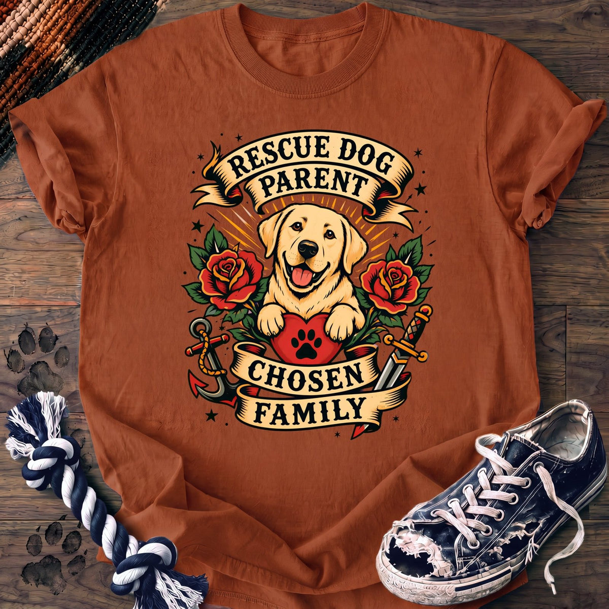 Rescue Dog Parent Chosen Family - Labrador Retriever - PAWSSION CLUB