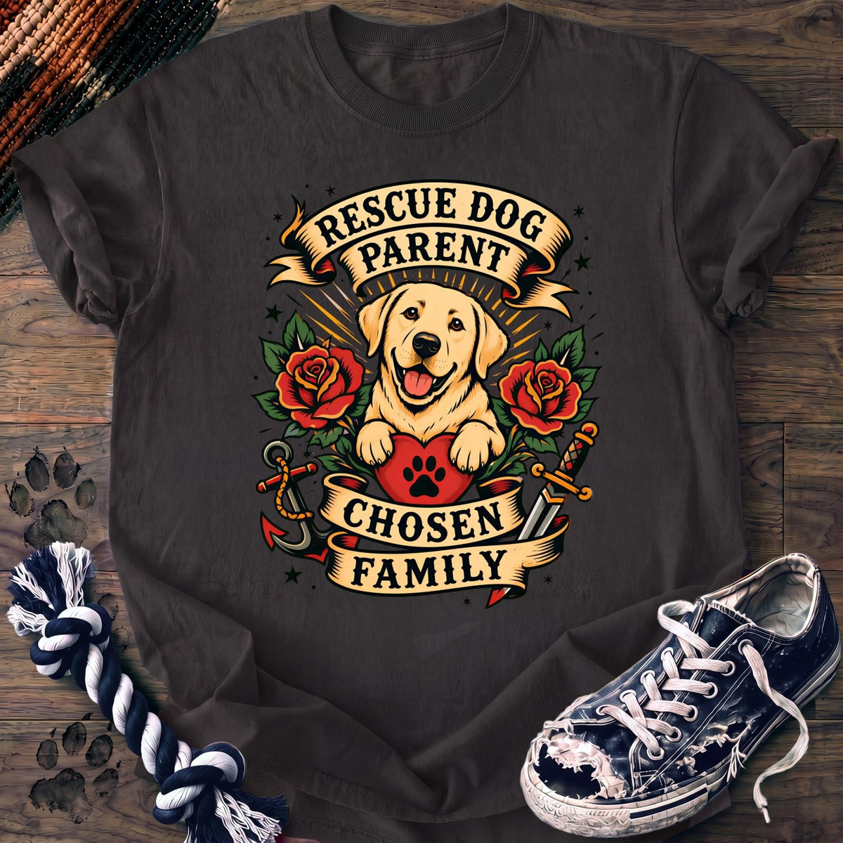 Rescue Dog Parent Chosen Family - Labrador Retriever - PAWSSION CLUB