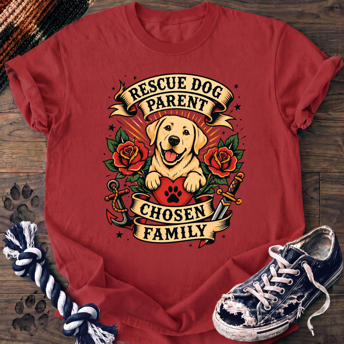 Rescue Dog Parent Chosen Family - Labrador Retriever - PAWSSION CLUB