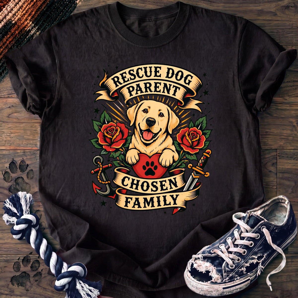 Rescue Dog Parent Chosen Family - Labrador Retriever - PAWSSION CLUB