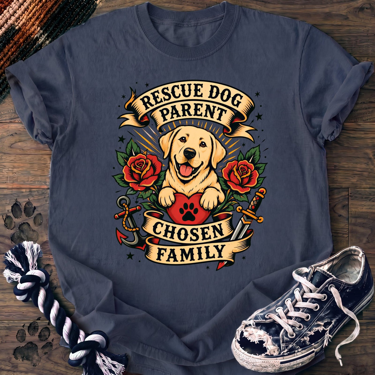Rescue Dog Parent Chosen Family - Labrador Retriever - PAWSSION CLUB