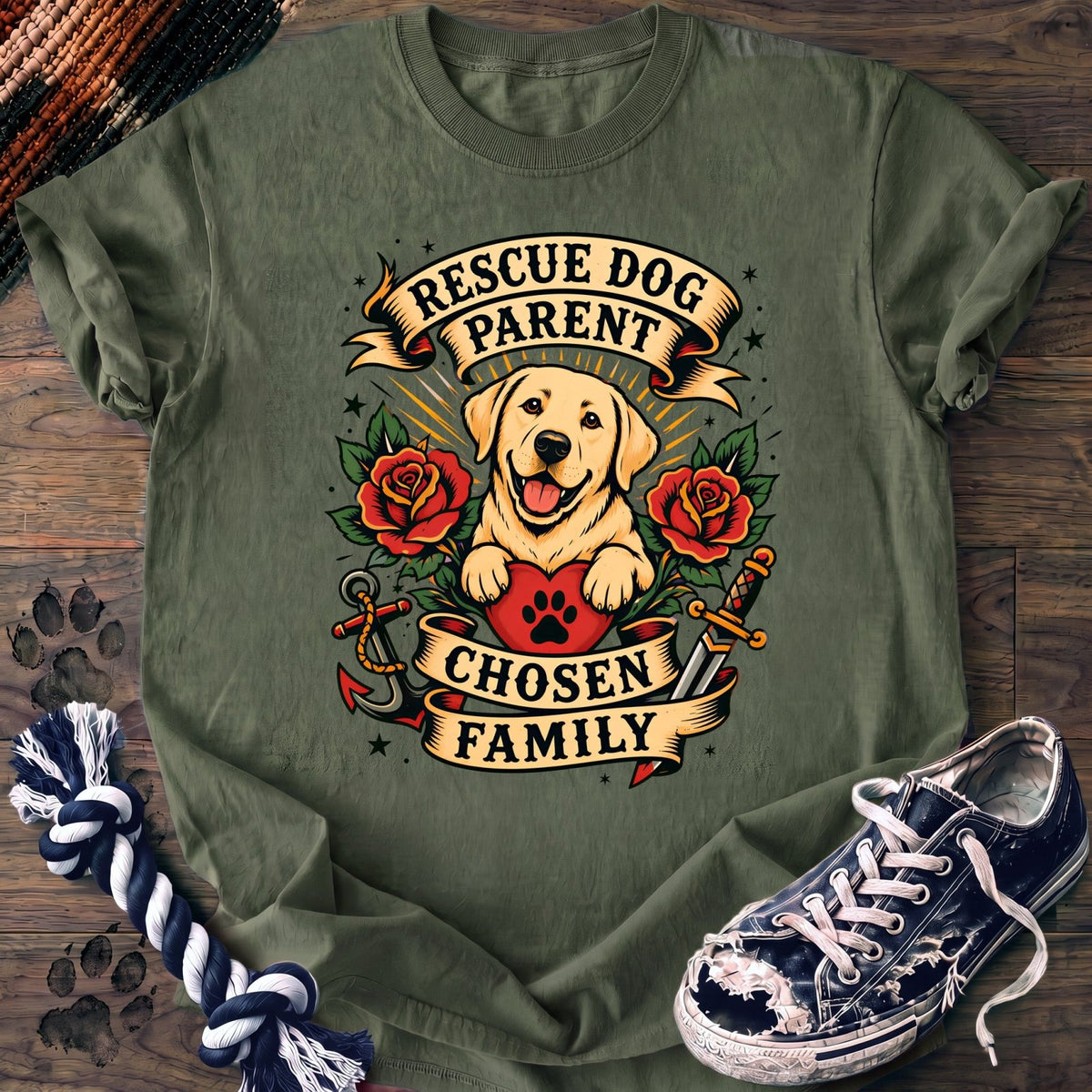 Rescue Dog Parent Chosen Family - Labrador Retriever - PAWSSION CLUB