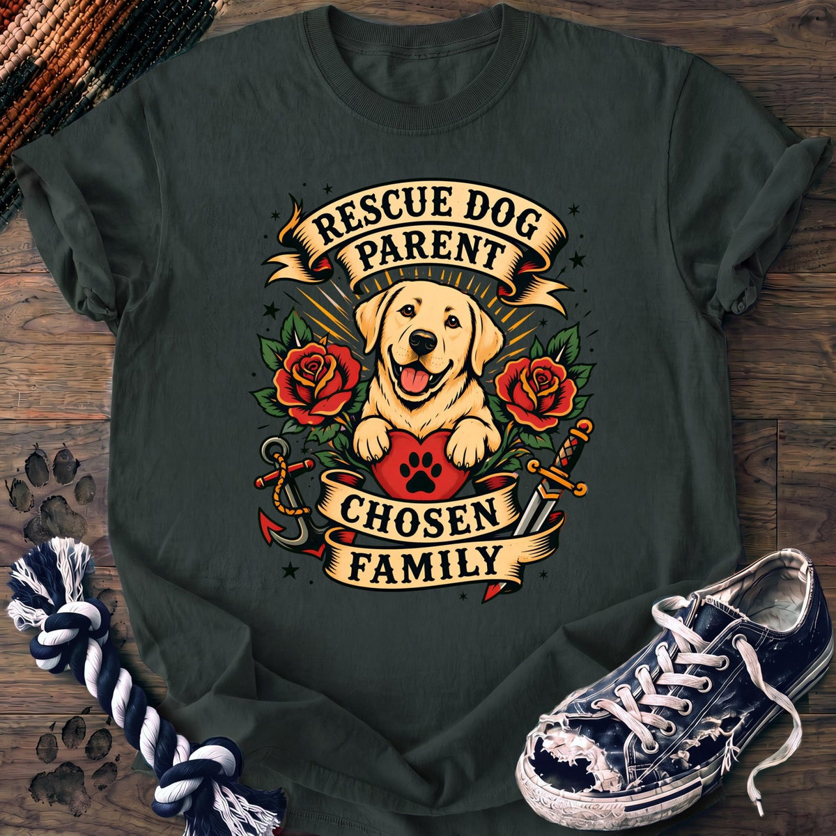 Rescue Dog Parent Chosen Family - Labrador Retriever - PAWSSION CLUB