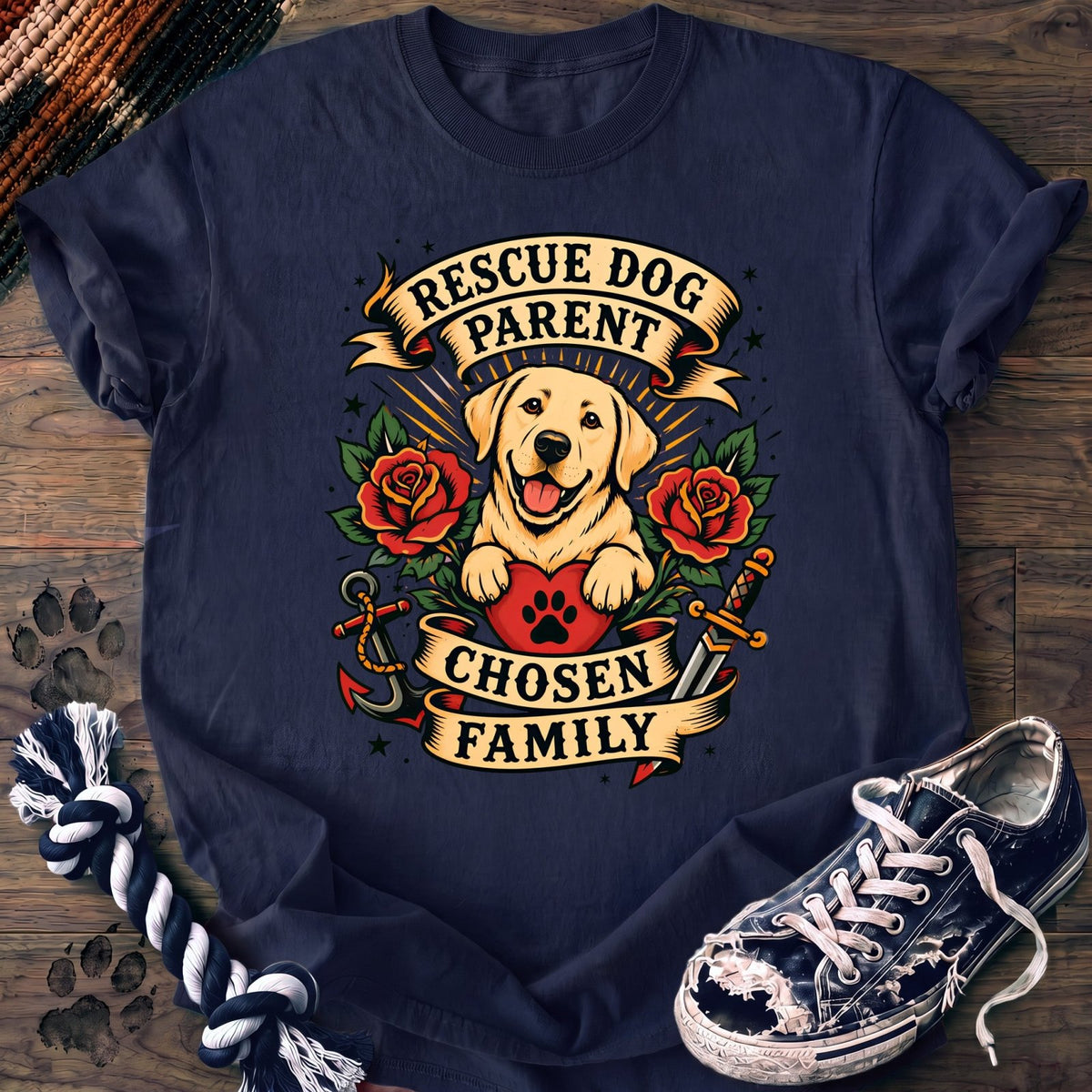 Rescue Dog Parent Chosen Family - Labrador Retriever - PAWSSION CLUB
