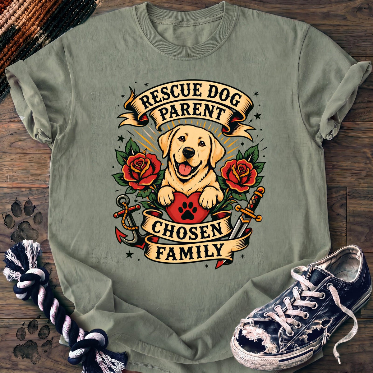 Rescue Dog Parent Chosen Family - Labrador Retriever - PAWSSION CLUB
