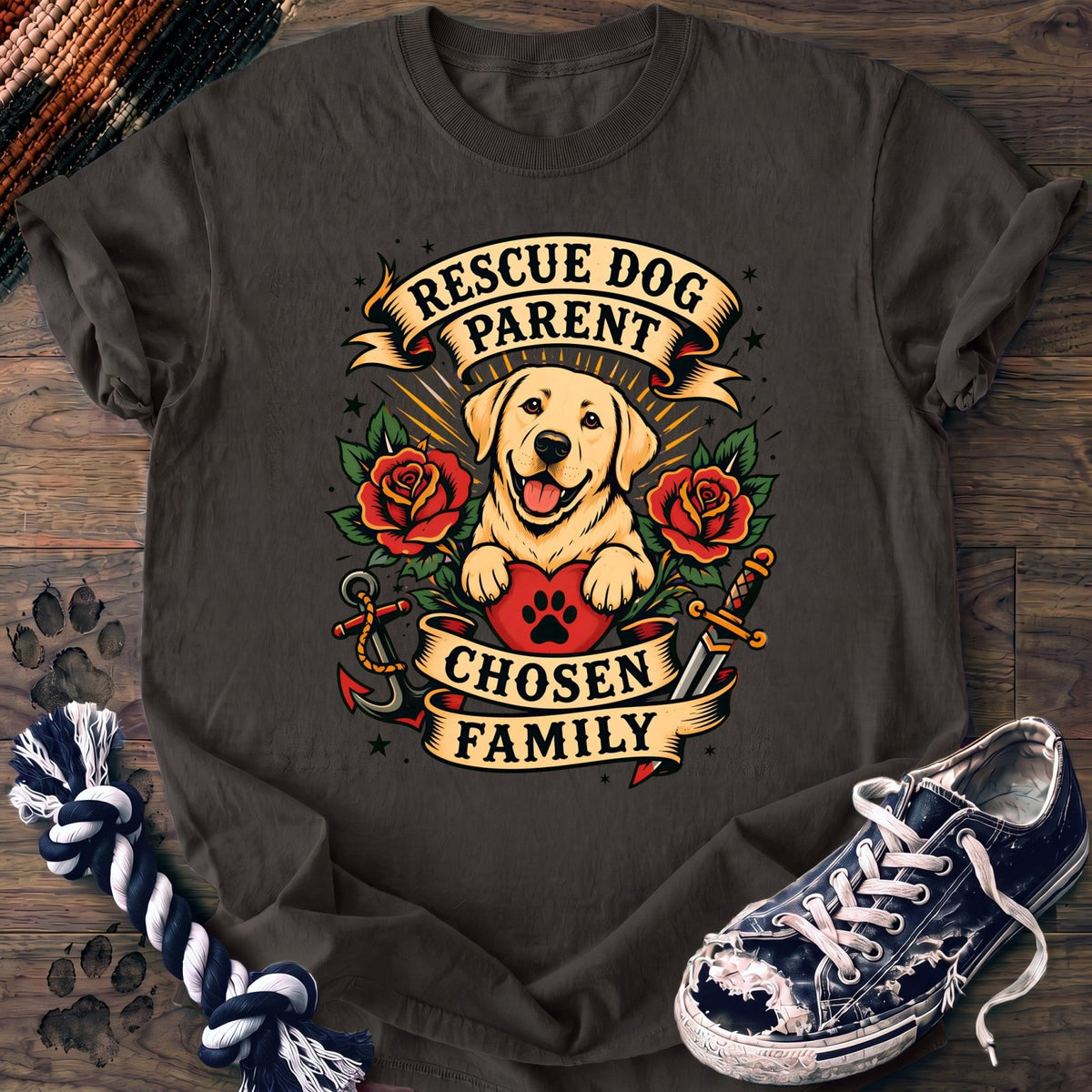 Rescue Dog Parent Chosen Family - Labrador Retriever - PAWSSION CLUB