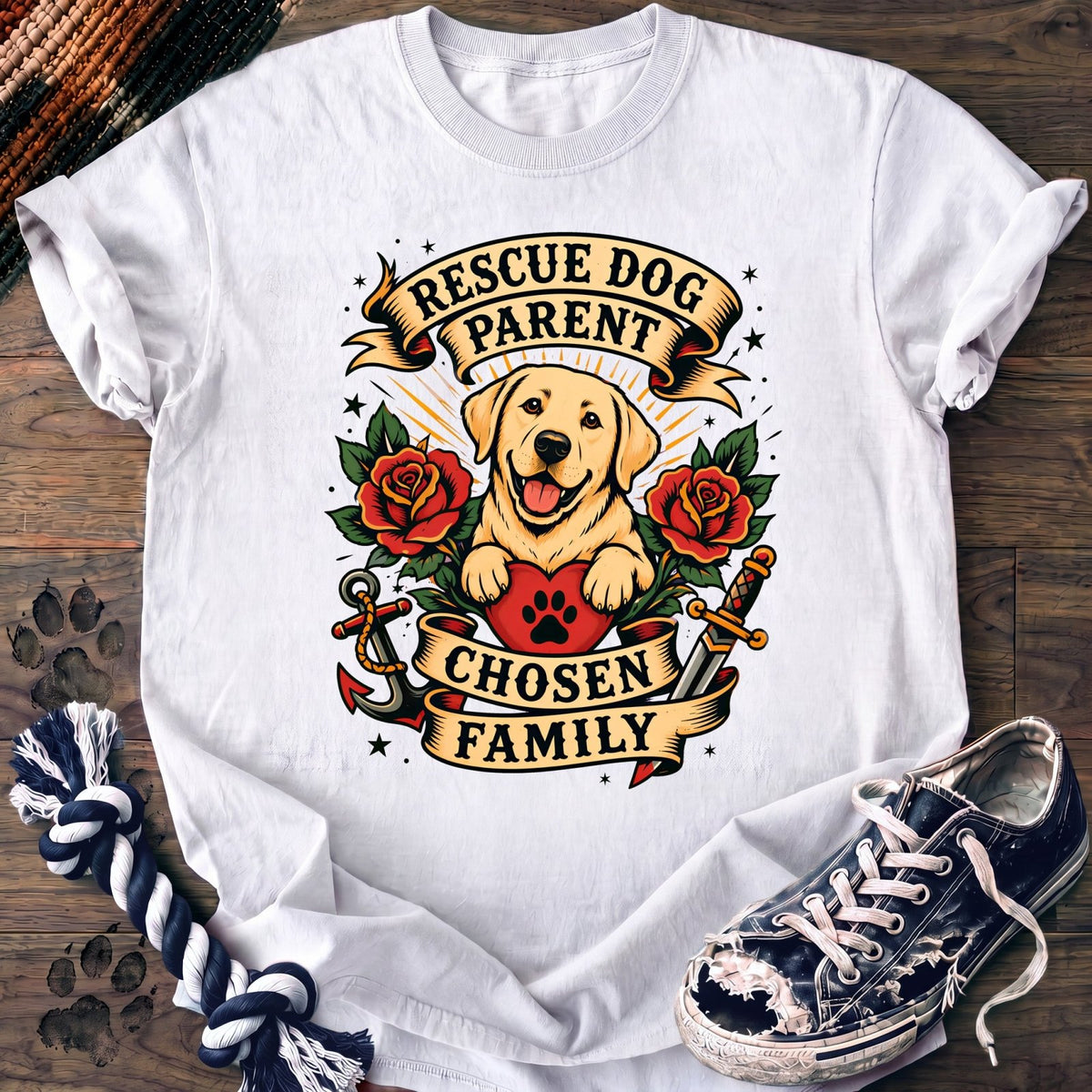 Rescue Dog Parent Chosen Family - Labrador Retriever - PAWSSION CLUB