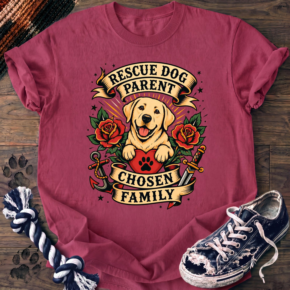 Rescue Dog Parent Chosen Family - Labrador Retriever - PAWSSION CLUB