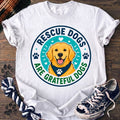 Rescue Dogs Are Grateful Dogs - Golden Retriever - PAWSSION CLUB