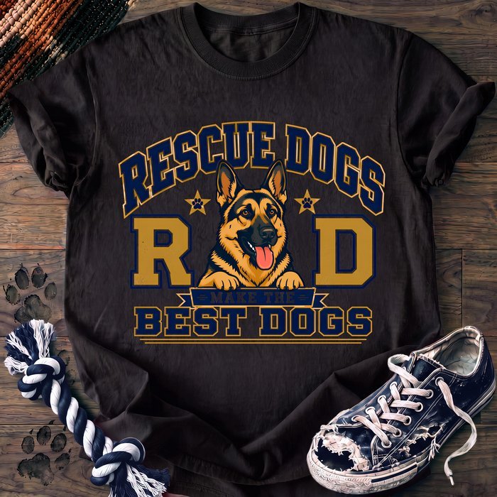 Rescue Dogs Make The Best Dogs - German Shepherd - PAWSSION CLUB